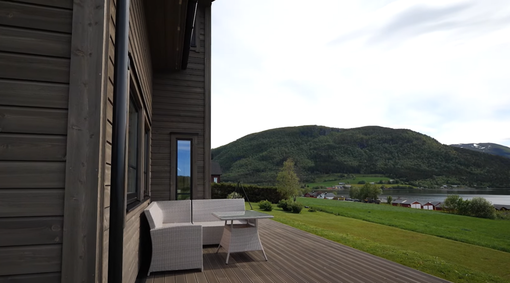 MøreRoyal kledning på BlinkHus, Kråkneset utenfor Molde