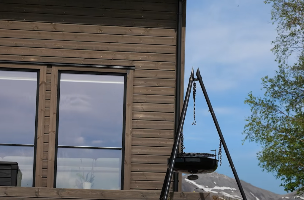 MøreRoyal kledning på BlinkHus, Kråkneset utenfor Molde