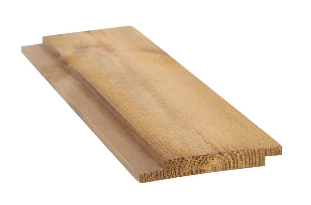 Dobbelfals rettkant natur