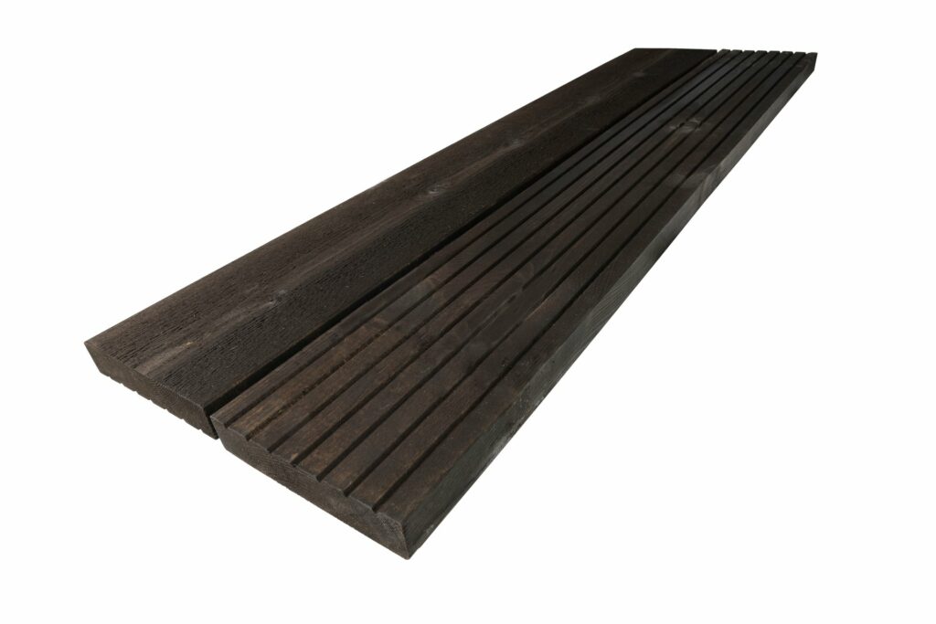 Bryggedekke 28x145, setersvart