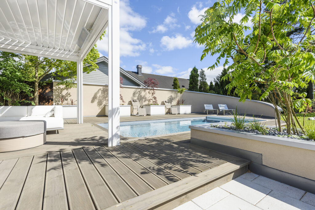 Terrassebord grå UNO