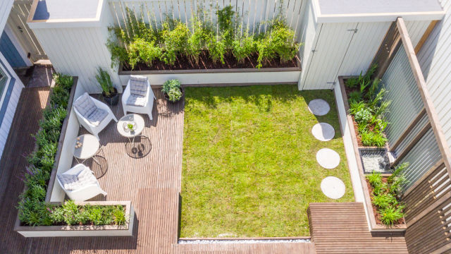 Lektegulv på Tid for hage