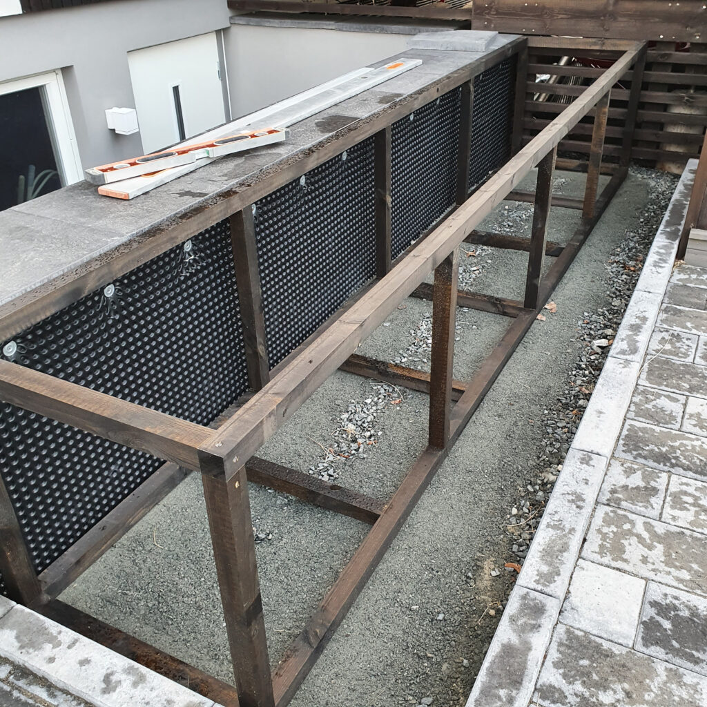 Blomsterkasse av lekter