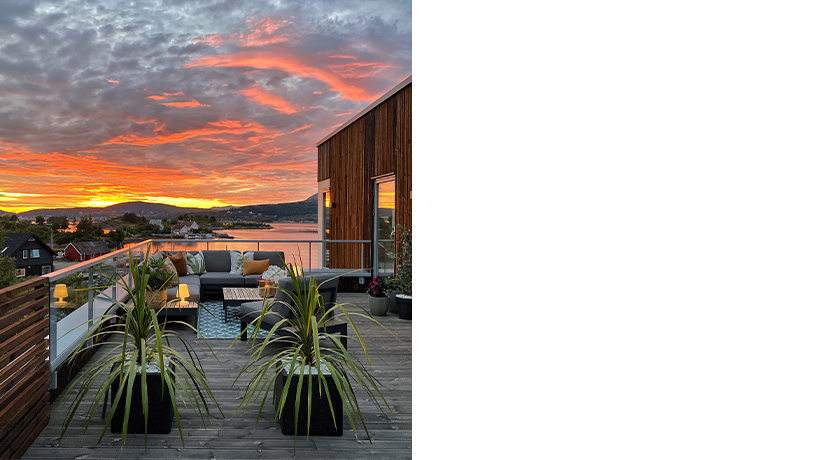 Rekkverk i brun MøreRoyal @villalille