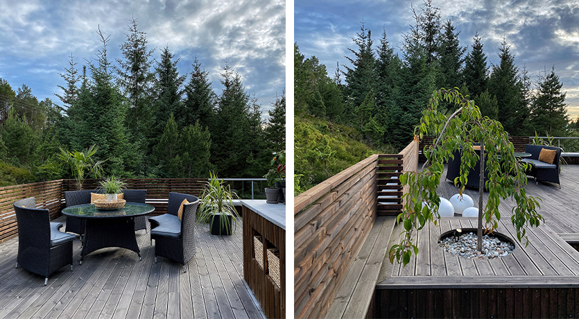 Rekkverk i brun MøreRoyal @villalille