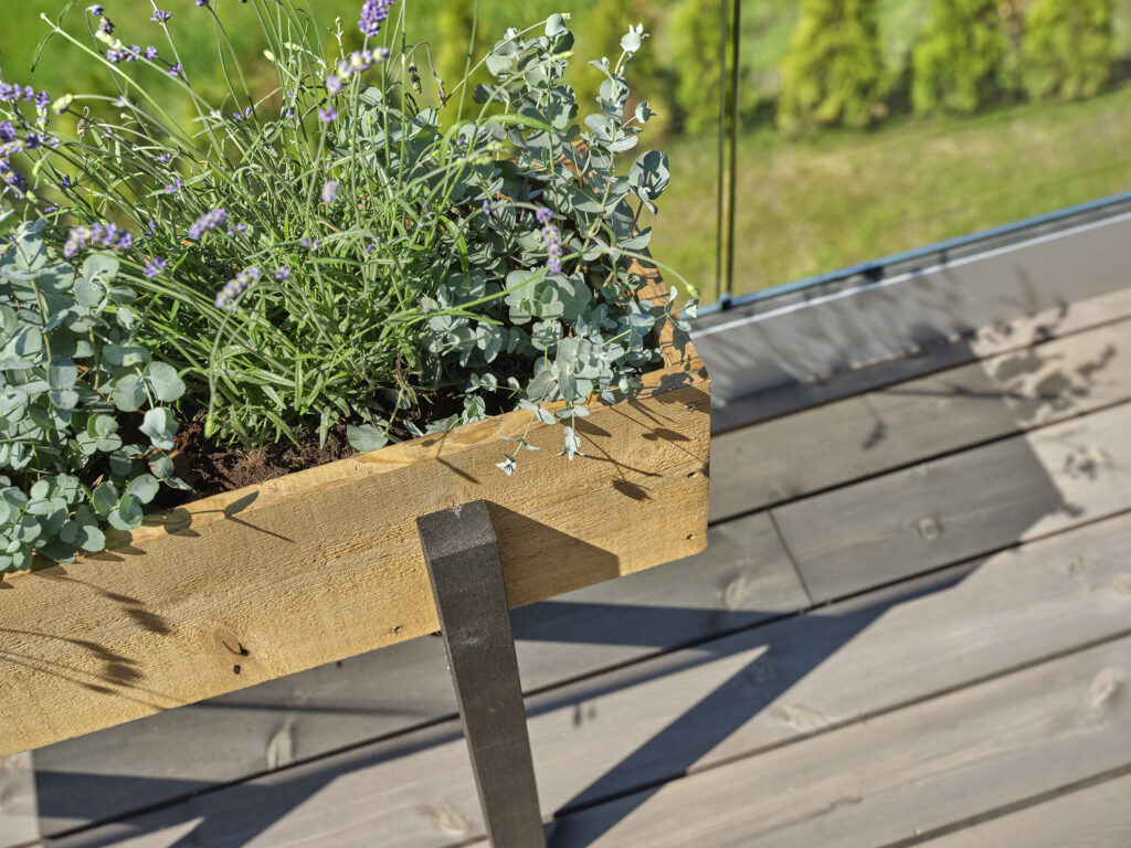 Blomsterkasse i MøreRoyal