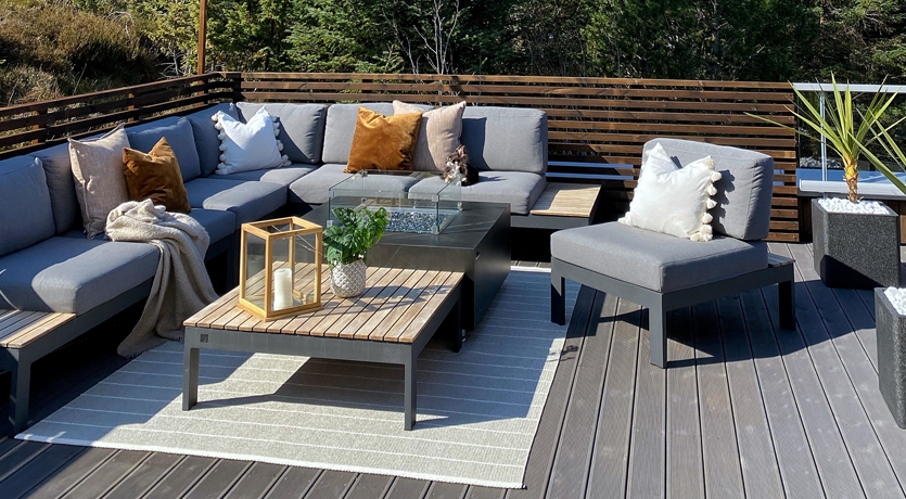 Sofakrok på terrassen til @villalille