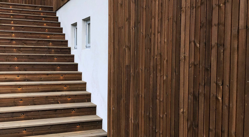 Trapp og vegg i MøreRoyal