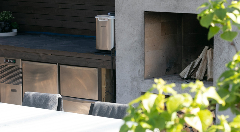 Hjemme hos Designparken / Anette Wie: Pergola i MøreRoyal