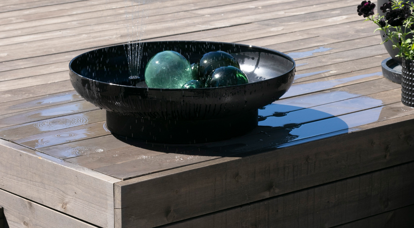 Hjemme hos Designparken / Anette Wie: Terrasse i MøreRoyal grå