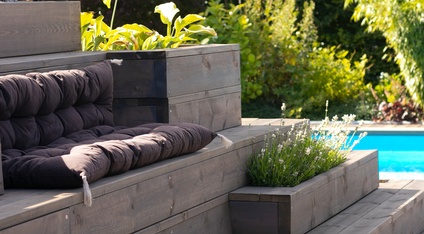 Hjemme hos Designparken / Anette Wie: Trapp i MøreRoyal grå