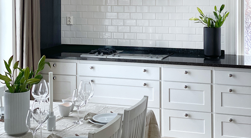 Hjemme hos Villa Floris / Nina Lunde: Kjøkken