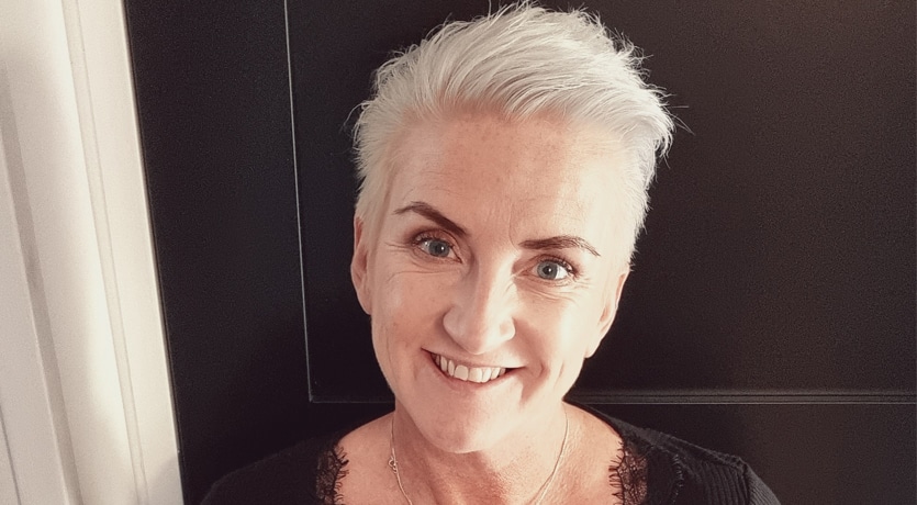 Portrett av Gunn Berit Johansen, hus10a