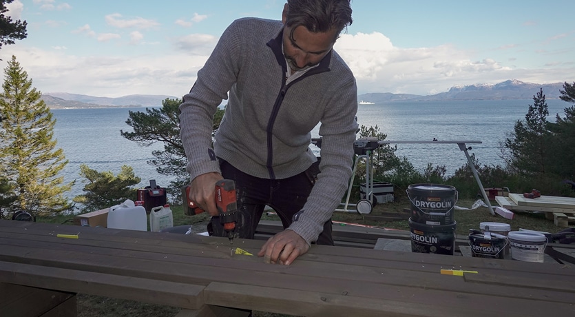 Eventyrlig Oppussing - Os - Foto av arbeid med MøreRoyal.