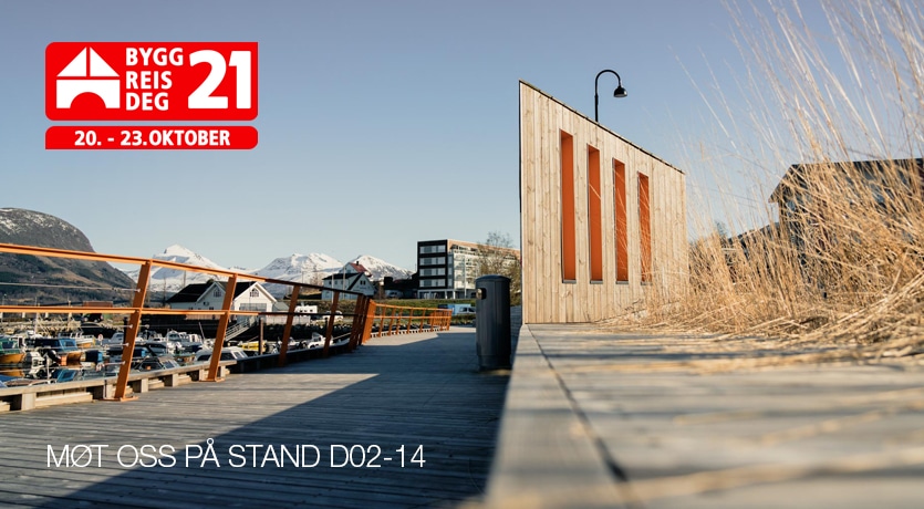 Foto av Vestnes Sjøpromenade. Bygg Reis Deg 20.-23. oktober.