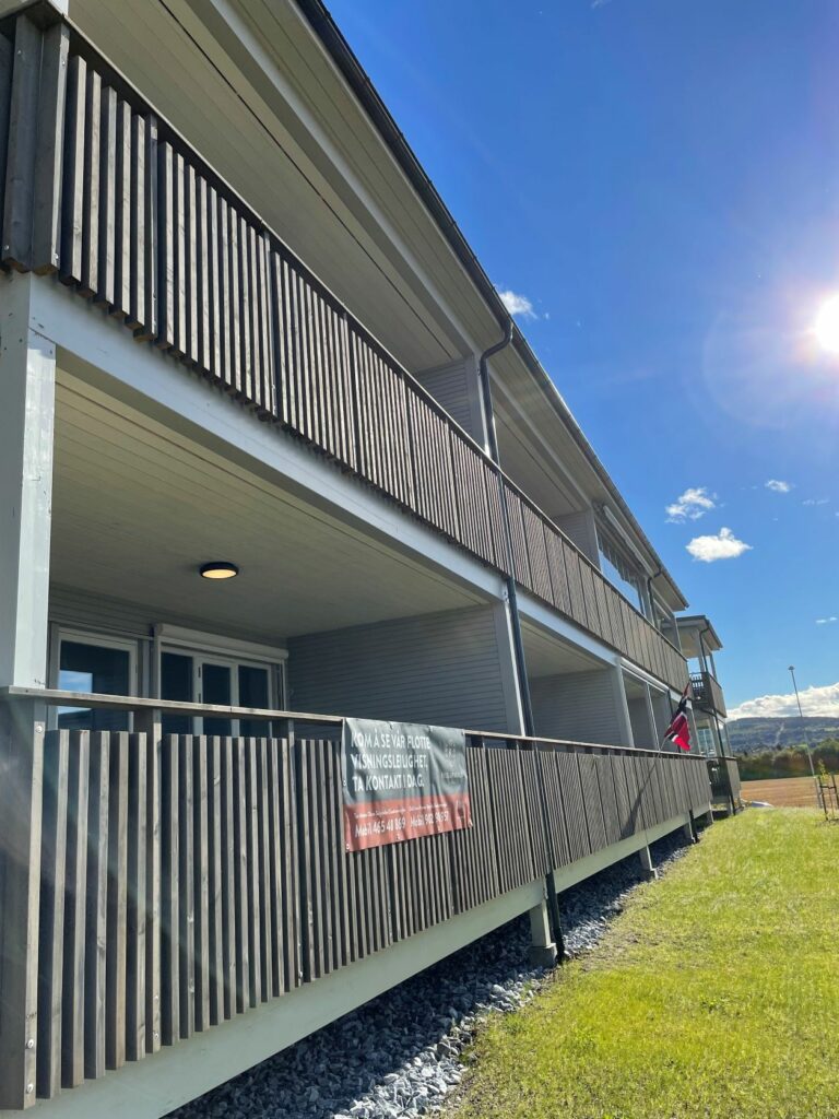 Kvislaparken Verdal - Lekter til terrasse i MøreRoyal - Talgø