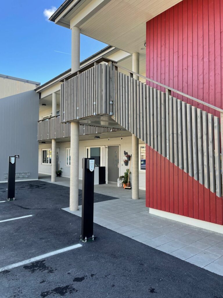 Kvislaparken Verdal - Lekter til terrasse i MøreRoyal - Talgø